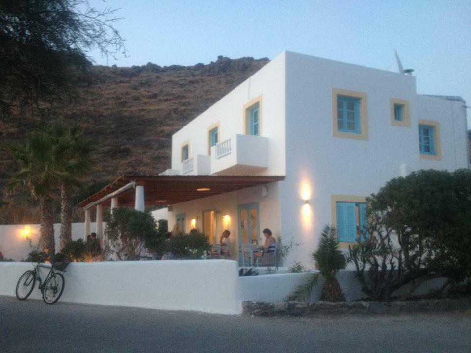 Oklaca Patmos Beach Rooms Skála Exterior foto