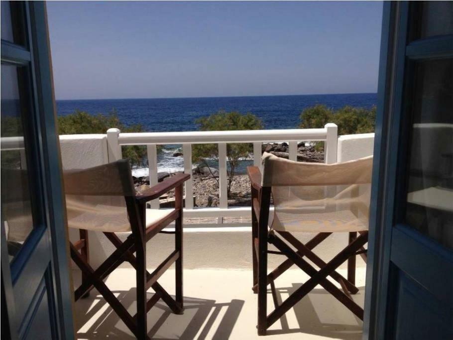 Oklaca Patmos Beach Rooms Skála Exterior foto