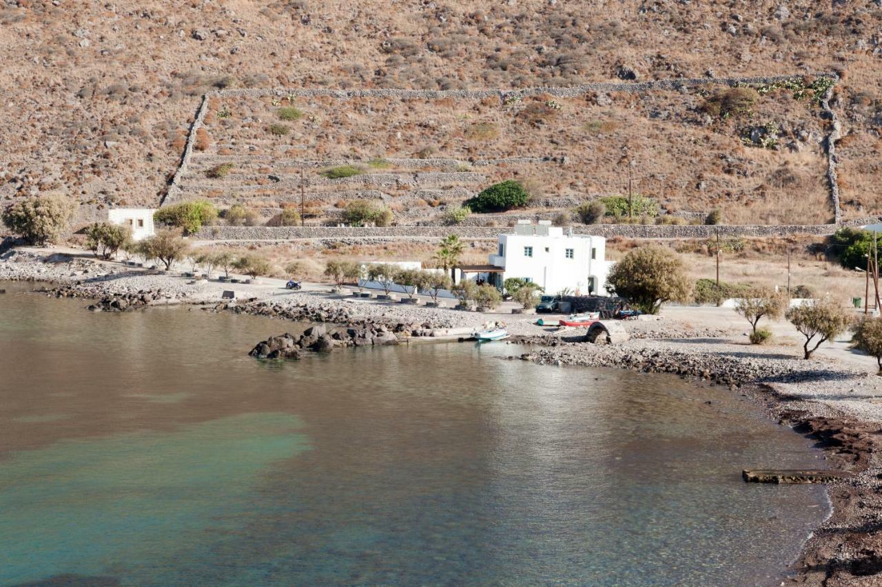 Oklaca Patmos Beach Rooms Skála Exterior foto
