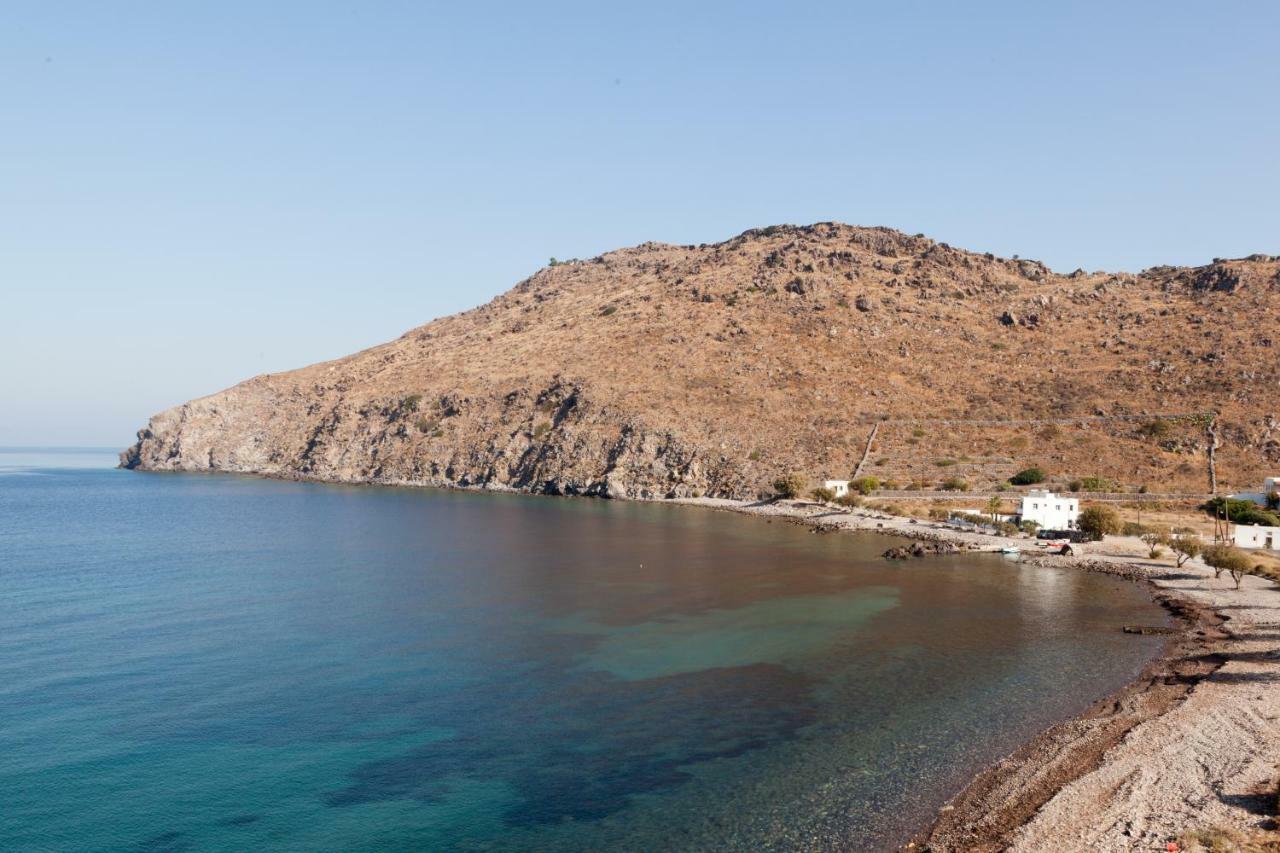 Oklaca Patmos Beach Rooms Skála Exterior foto
