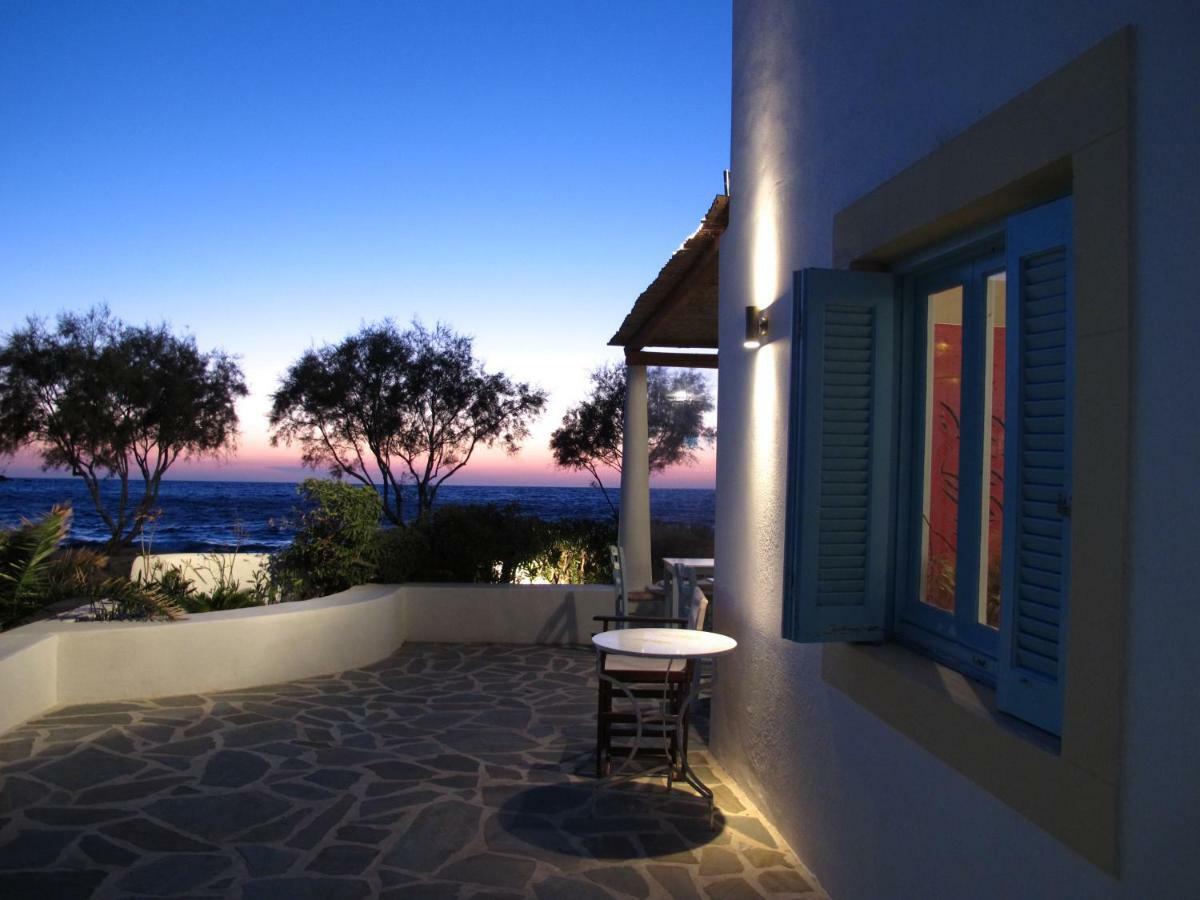 Oklaca Patmos Beach Rooms Skála Exterior foto
