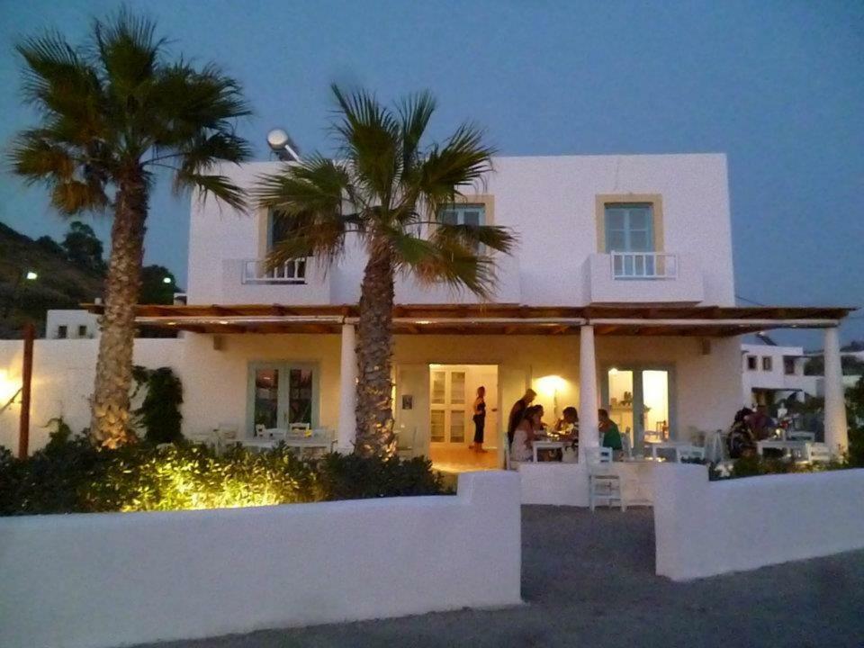 Oklaca Patmos Beach Rooms Skála Exterior foto