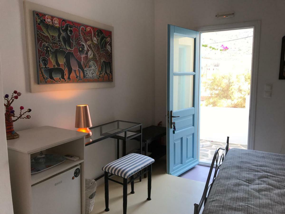 Oklaca Patmos Beach Rooms Skála Exterior foto